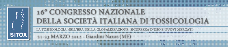 16° Congresso Nazionale della Società Italiana di Tossicologia